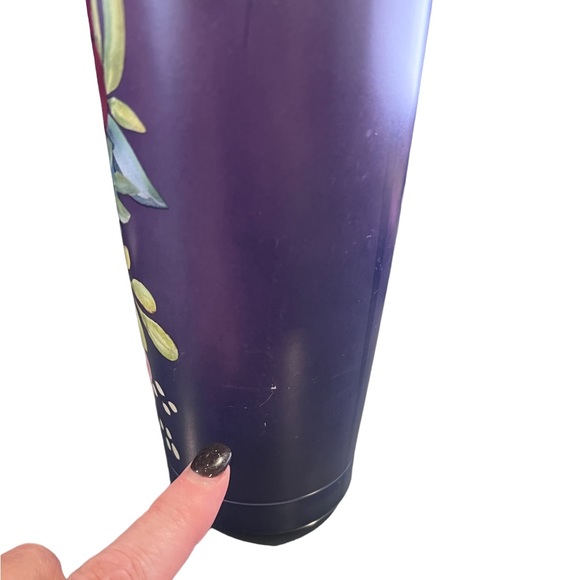 Good Vibes Double Wall Insulated Cup with Tervis Flip Lid Purple - Picture 6 of 6